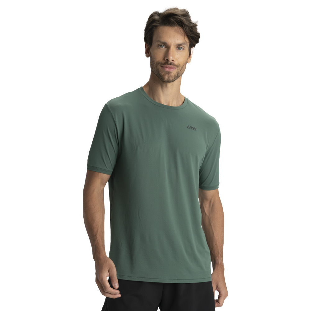 Playera Deportiva LIVE! Basic Hombre P8111-8