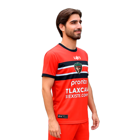 Jersey Local Coyotes Tlaxcala F.C. 2025-2026 uin Hombre-TXJE-28LO-C