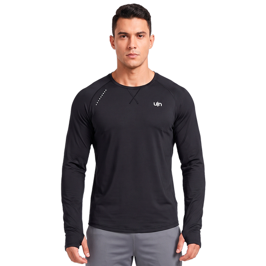 Playera Deportiva Manga Larga Performance uin Hombre UINJE-165-PFC