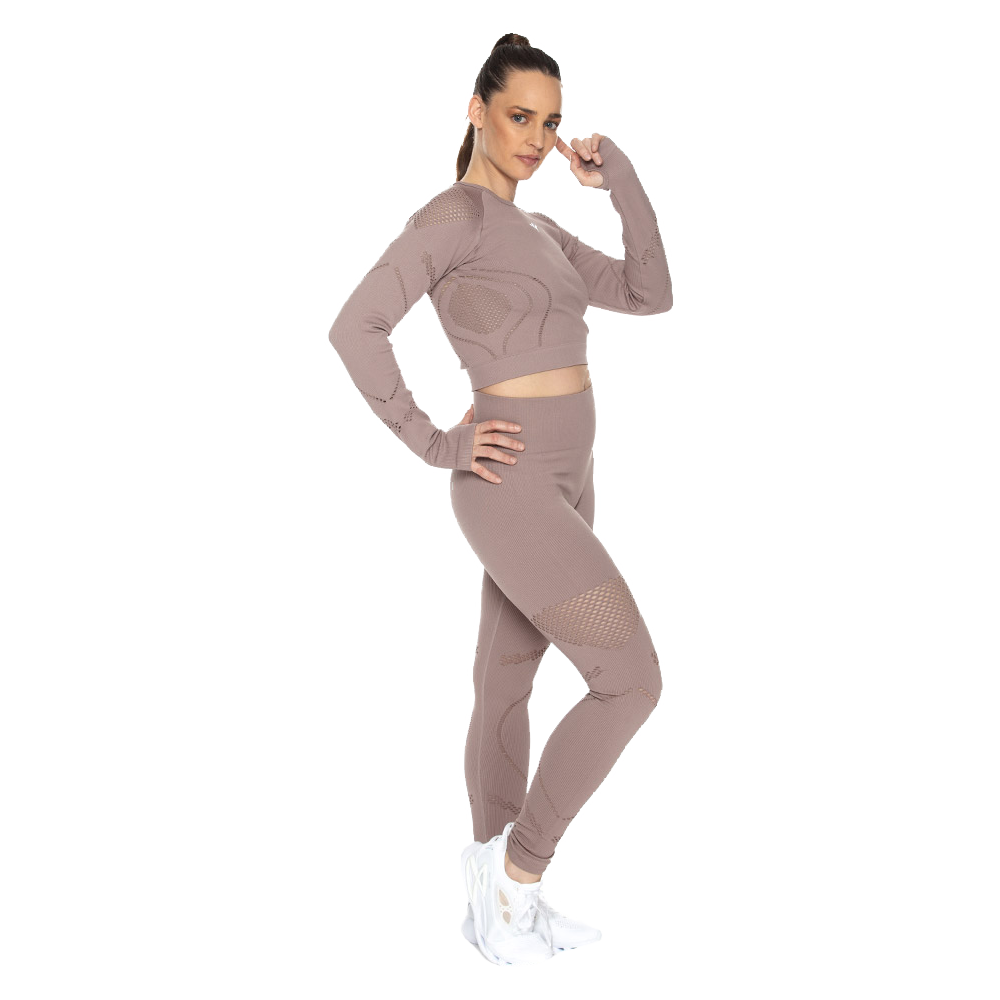 Set (Crop Top y Leggin) Seamless x UIN UINSET-10798-D