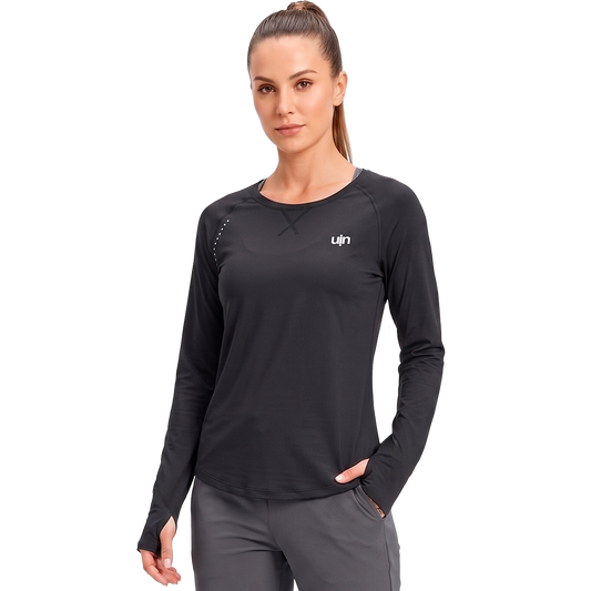 Playera Deportiva Manga Larga Performance uin Mujer UINJE-069-PFD