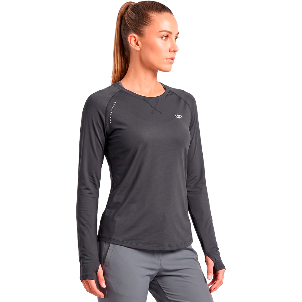 Playera Deportiva Manga Larga Performance uin Mujer UINJE-069-PFD