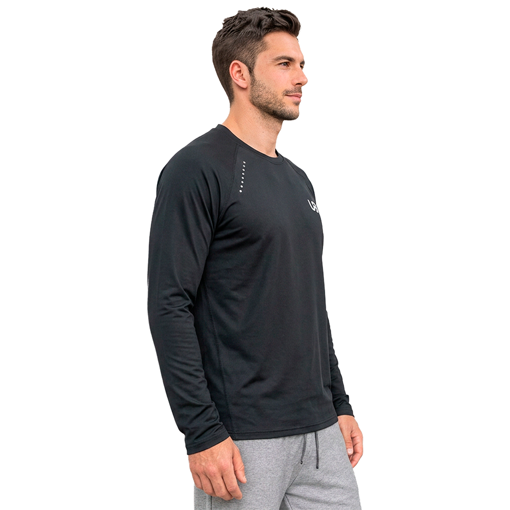 Playera Deportiva Manga Larga Performance uin Hombre UINJE-165-PFC