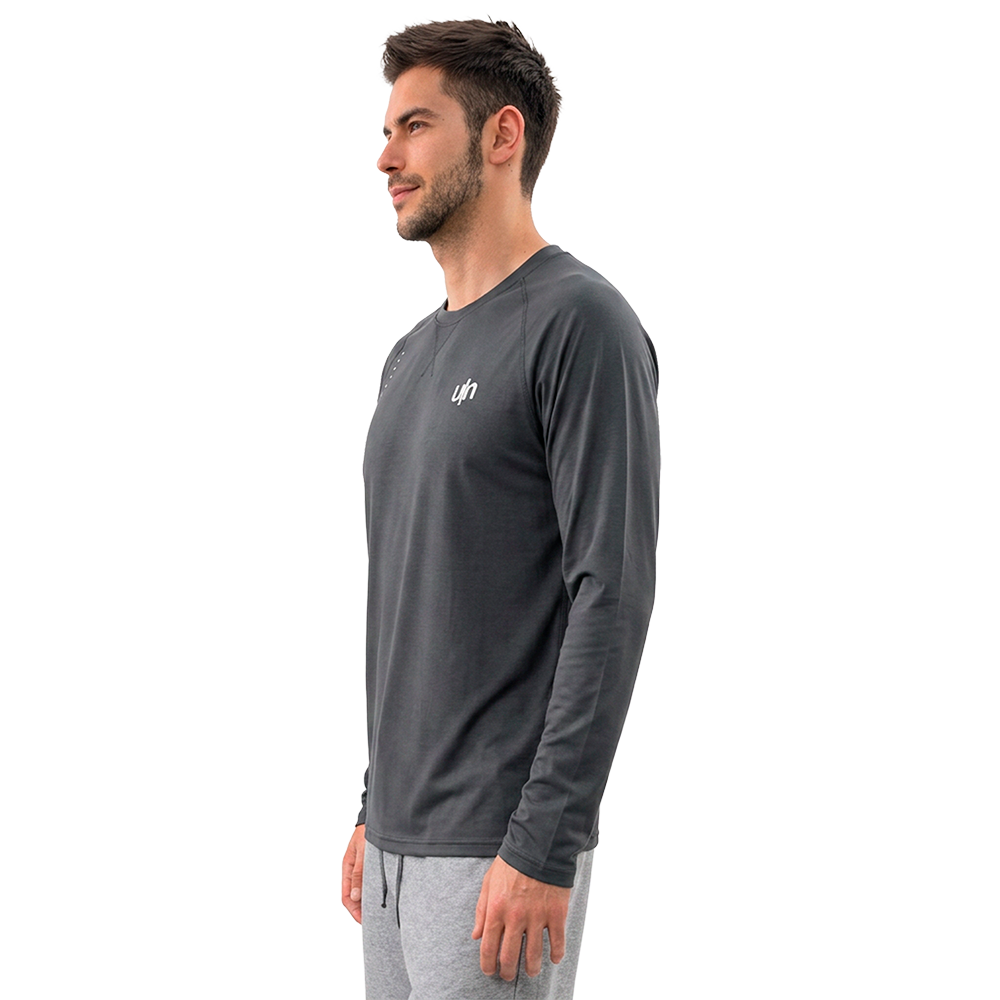 Playera Deportiva Manga Larga Performance uin Hombre UINJE-165-PFC