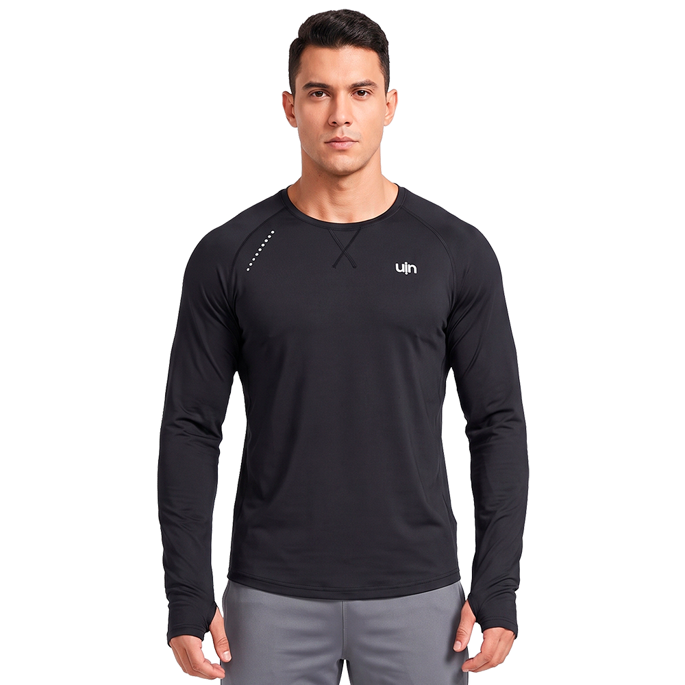 Playera Deportiva Manga Larga Performance uin Hombre UINJE-165-PFC