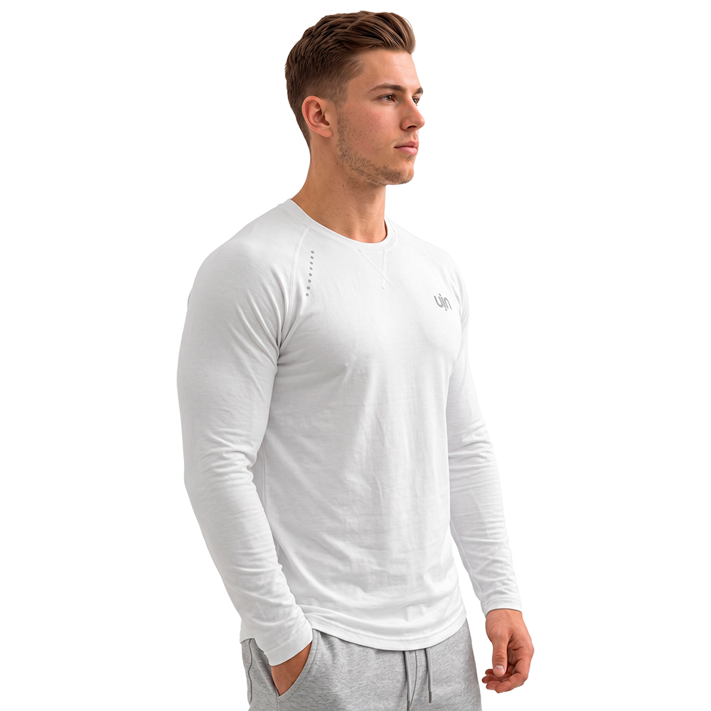 Playera Deportiva Manga Larga Performance uin Hombre UINJE-166-PFC