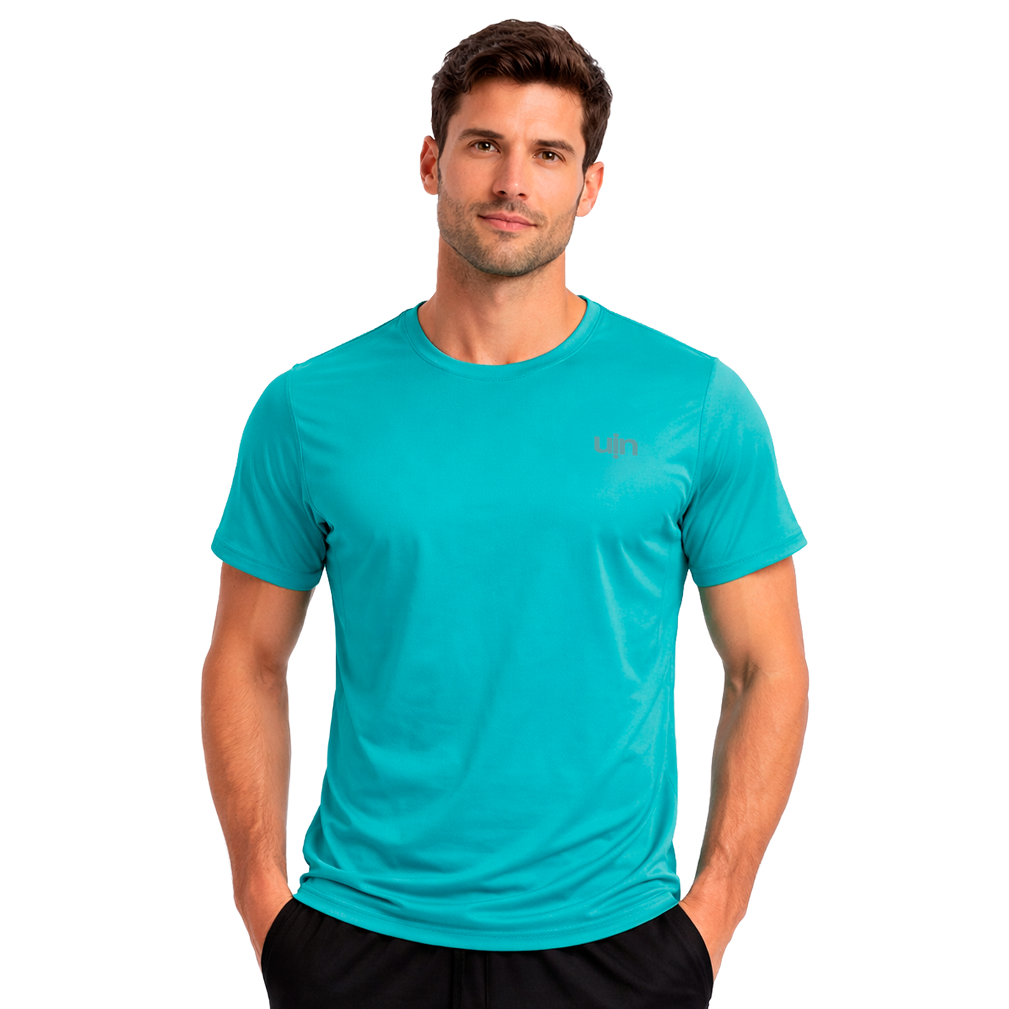 Playera Deportiva UIN Hombre UINJE-BS27-BC