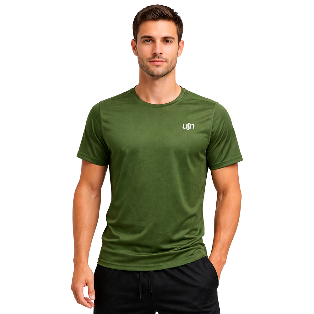Playera Deportiva UIN Hombre UINJE-BS29-BC