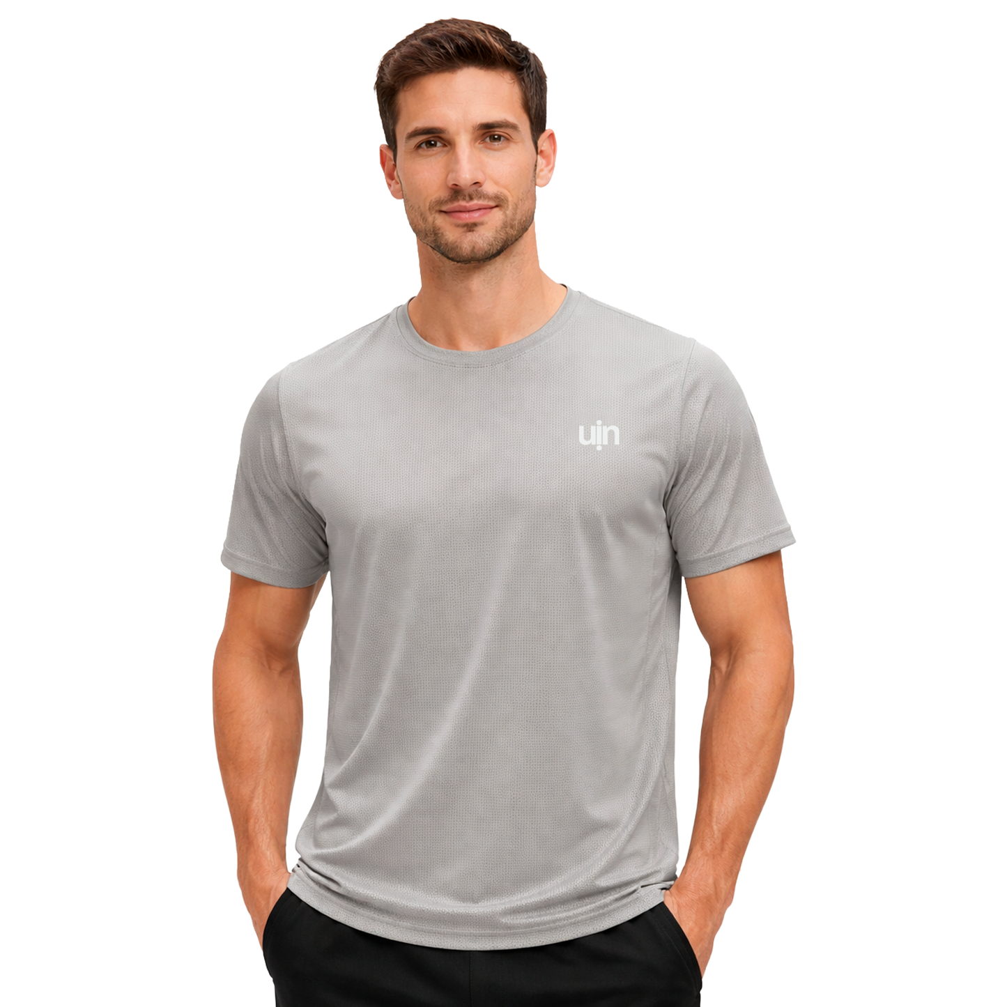 Playera Deportiva UIN Hombre UINJE-BS31-BC