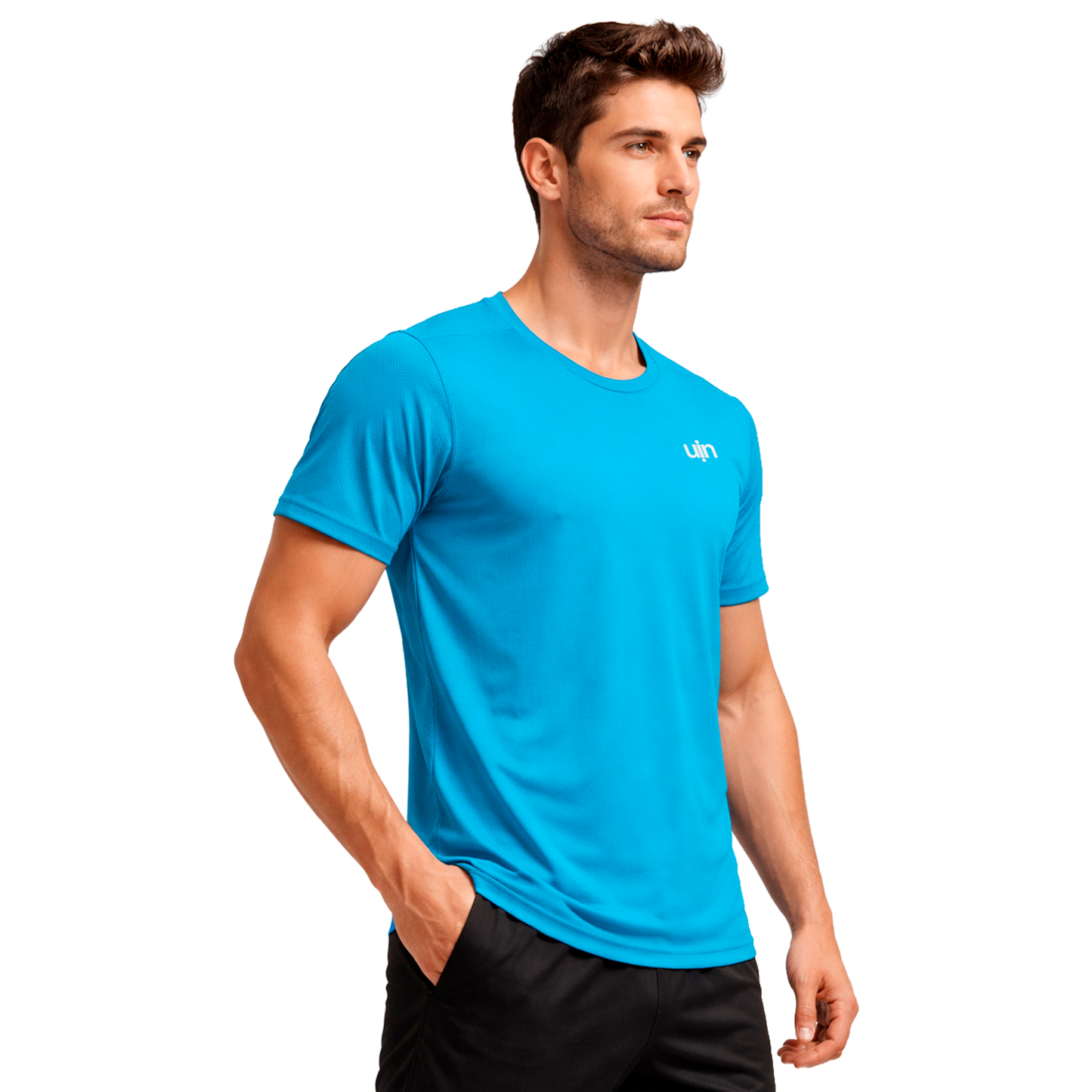 Playera Deportiva UIN Hombre UINJE-BS32-BC