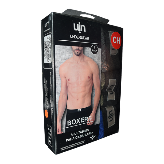 Set de 3 Boxers uin Hombre UINTRI-277-BOKC
