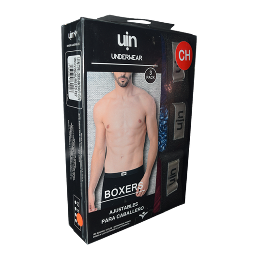Set de 3 Boxers uin Hombre UINTRI-288-BOKC
